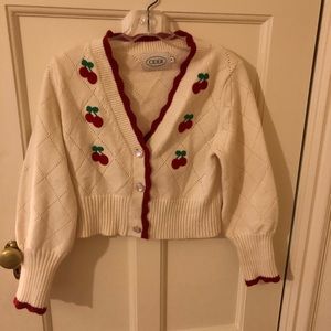 Cherry sweater